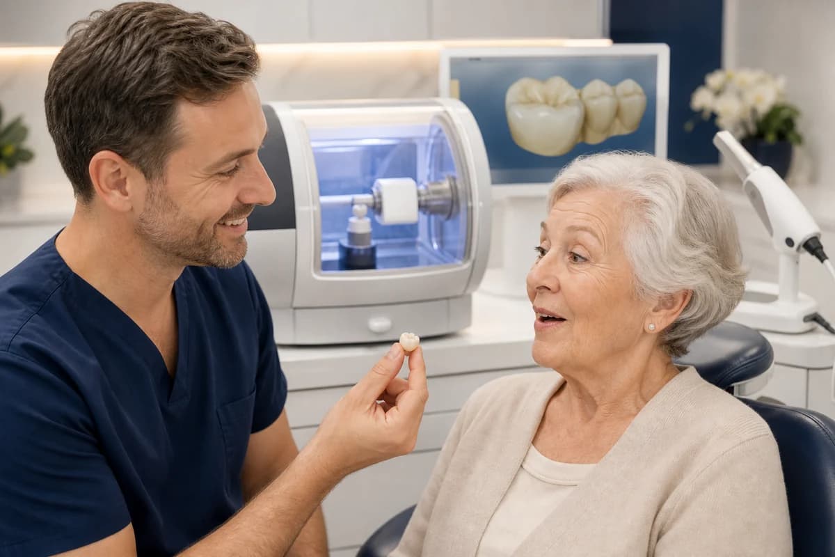 Same-Day CEREC Crowns
